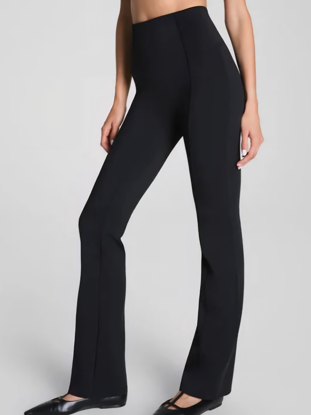 SPANX Classic Black Scuba Micro Flare Legging